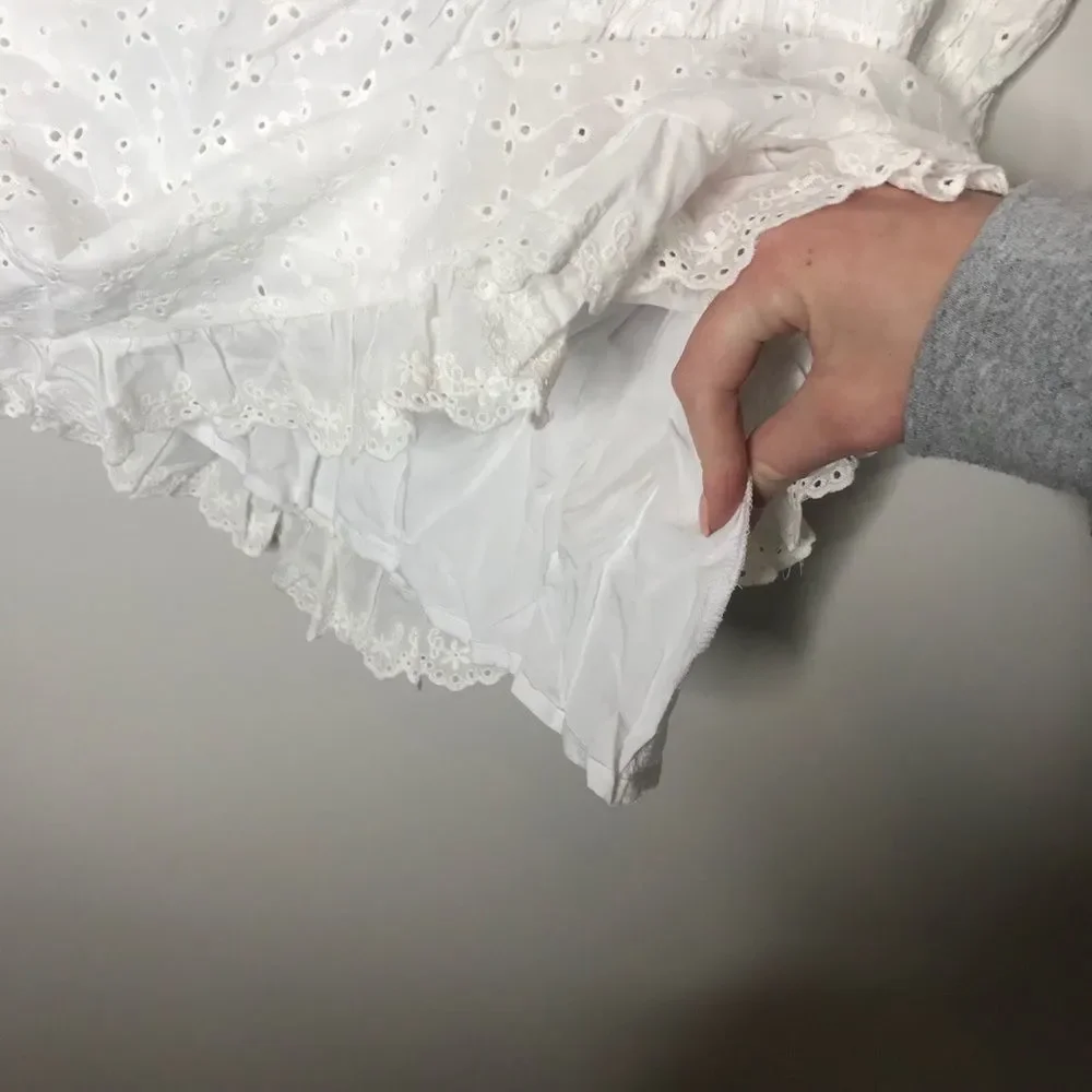 ▪️Capulet x Anthro▪️NWT Eloise Eyelet Mini Dress - Picture 10 of 12